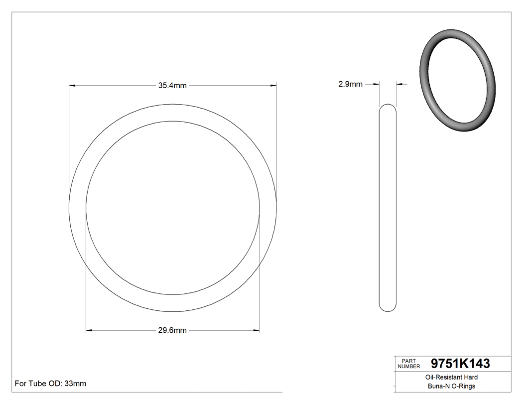 Technical drawing - 9751K143